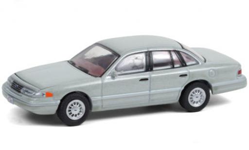 Coche miniatura Ford Crown 1/64 Greenlight Victoria metalico gris 1993 The X-Files Ford Crown 1/64 Greenlight Victoria metalico gris 1993 The X-Files coche miniatura