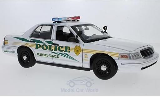 Coche miniatura Ford Crown 1/18 Greenlight Victoria Police Interceptor CSI: Miami (TV Serie) 2003 Ford Crown 1/18 Greenlight Victoria Police Interceptor CSI: Miami (TV Serie) 2003 coche miniatura