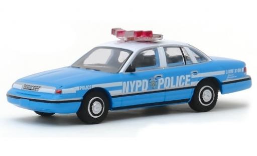 Coche miniatura Ford Crown 1/64 Greenlight Victoria Police Interceptor NYPD - New York City Police Department 1993 Ford Crown 1/64 Greenlight Victoria Police Interceptor NYPD - New York City Police Department 1993 coche miniatura
