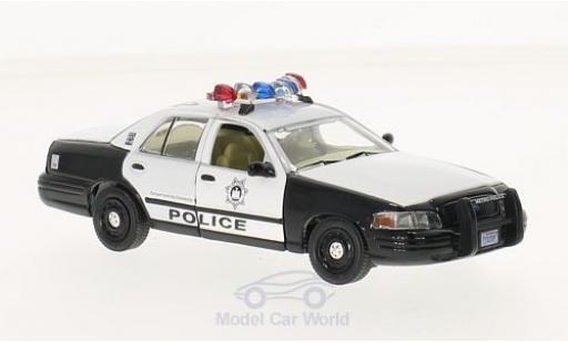 Coche miniatura Ford Crown 1/43 Greenlight Victoria Police Interceptor negro/blanco The Hangover 2009 2000 Ford Crown 1/43 Greenlight Victoria Police Interceptor negro/blanco The Hangover 2009 2000 coche miniatura