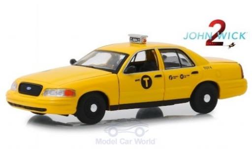 Coche miniatura Ford Crown 1/43 Greenlight Victoria Taxi John Wick 2008 Ford Crown 1/43 Greenlight Victoria Taxi John Wick 2008 coche miniatura