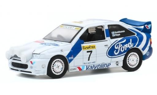 Coche miniatura Ford Escort 1/64 Greenlight MkV WRC RHD No.7 Rally Monte Carlo 1996 J.Kankkunen/J.Repo Ford Escort 1/64 Greenlight MkV WRC RHD No.7 Rally Monte Carlo 1996 J.Kankkunen/J.Repo coche miniatura