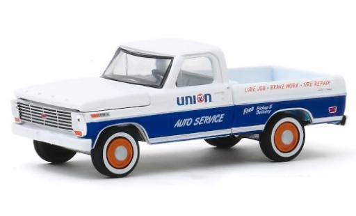 Ford F-1 1/64 Greenlight 00 Gulf 1968 coche miniatura
