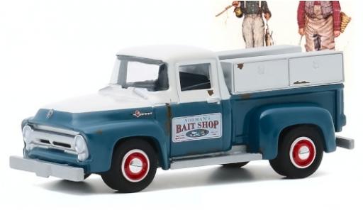 Ford F-1 1/64 Greenlight 00 Normans Bait Shop 1956 coche miniatura