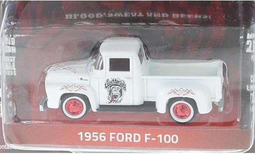 Coche miniatura Ford F-1 1/64 Greenlight 00 blanco/rojo Gas Monkey Garage 1956 Ford F-1 1/64 Greenlight 00 blanco/rojo Gas Monkey Garage 1956 coche miniatura