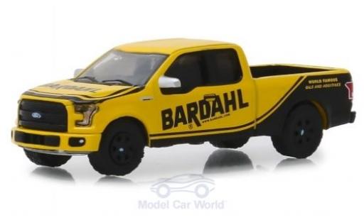 Ford F-1 1/64 Greenlight 50 amarillo/negro Bardahl 2017 coche miniatura