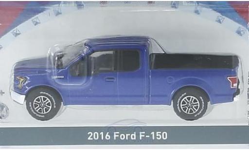 Ford F-1 1/64 Greenlight 50 metalico azul 2016 coche miniatura