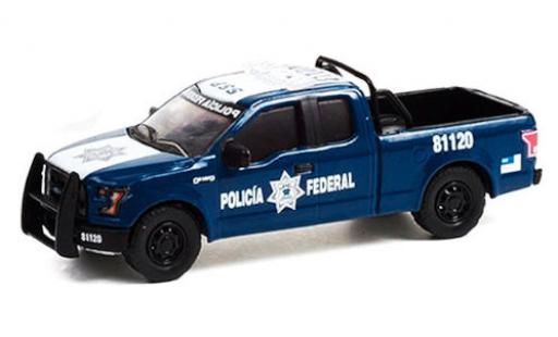 Coche miniatura Ford F-1 1/64 Greenlight 50 Policia Federal SSP 2017 Ford F-1 1/64 Greenlight 50 Policia Federal SSP 2017 coche miniatura