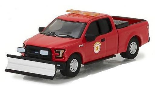 Coche miniatura Ford F-1 1/64 Greenlight 50 rojo Public Works Arlington Heights avec Chasse-neige Ford F-1 1/64 Greenlight 50 rojo Public Works Arlington Heights avec Chasse-neige coche miniatura