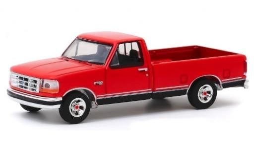Coche miniatura Ford F-1 1/64 Greenlight 50 rojo/negro 1992 Truck 75th Anniversaire Ford F-1 1/64 Greenlight 50 rojo/negro 1992 Truck 75th Anniversaire coche miniatura