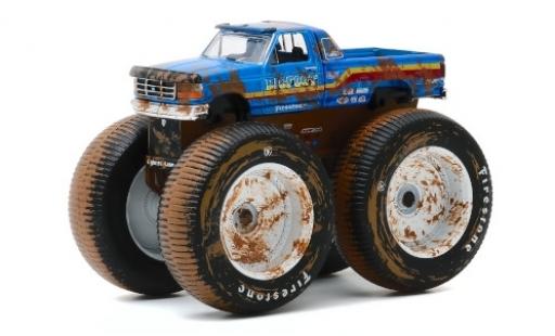 Coche miniatura Ford F-250 1/64 Greenlight Monster Truck Bigfoot #7 1996 Ford F-250 1/64 Greenlight Monster Truck Bigfoot #7 1996 coche miniatura