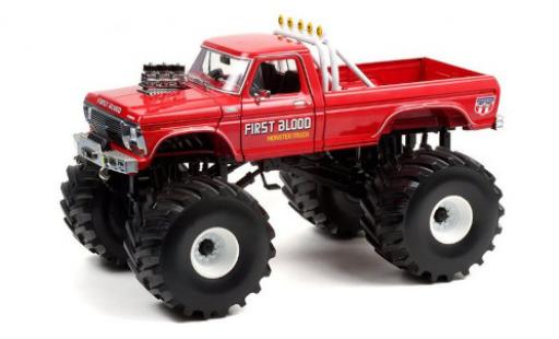 Coche miniatura Ford F-250 1/18 Greenlight Monster Truck First Blood 1978 mit 66 Zoll Bereifung Ford F-250 1/18 Greenlight Monster Truck First Blood 1978 mit 66 Zoll Bereifung coche miniatura