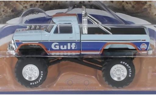 Coche miniatura Ford F-250 1/64 Greenlight Monster Truck Gulf Ford F-250 1/64 Greenlight Monster Truck Gulf coche miniatura