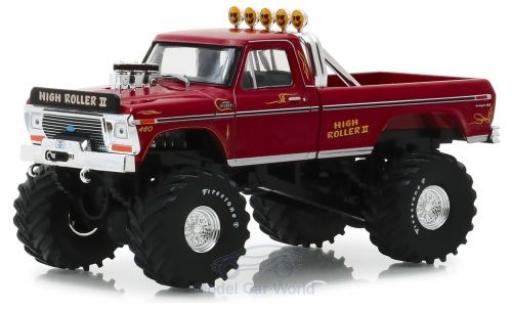 Coche miniatura Ford F-250 1/43 Greenlight Monster Truck High Roller II 1979 Ford F-250 1/43 Greenlight Monster Truck High Roller II 1979 coche miniatura
