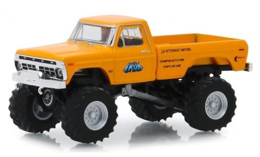 Coche miniatura Ford F-250 1/64 Greenlight Monster Truck Truk 1977 Ford F-250 1/64 Greenlight Monster Truck Truk 1977 coche miniatura