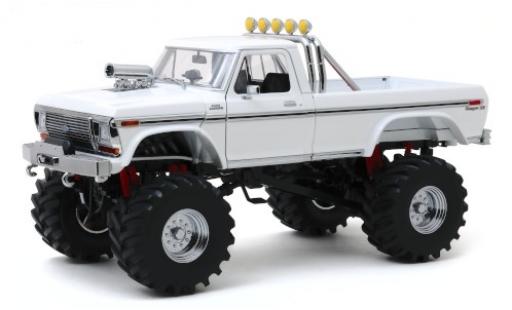 Coche miniatura Ford F-250 1/18 Greenlight Monster Truck blanco 1979 avec 48 Zoll-Bereifung Ford F-250 1/18 Greenlight Monster Truck blanco 1979 avec 48 Zoll-Bereifung coche miniatura