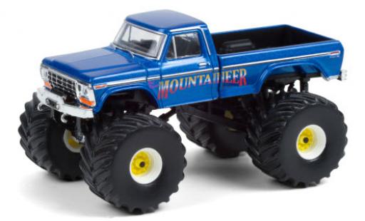 Coche miniatura Ford F-250 1/64 Greenlight Monster Truck West Virginia Mountaineer 1979 Ford F-250 1/64 Greenlight Monster Truck West Virginia Mountaineer 1979 coche miniatura