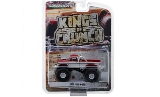 Coche miniatura Ford F-250 1/64 Greenlight rojo/blanco 1979 Ford F-250 1/64 Greenlight rojo/blanco 1979 coche miniatura