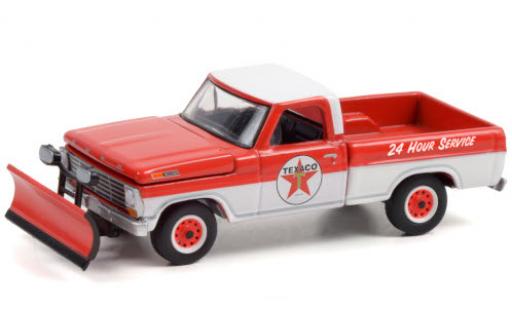 Coche miniatura Ford F-250 1/64 Greenlight Texaco 1968 avec Räumschild Ford F-250 1/64 Greenlight Texaco 1968 avec Räumschild coche miniatura