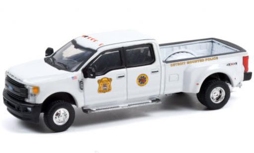 Coche miniatura Ford F-350 1/64 Greenlight Dually Detroit Mounted Police 2017 Ford F-350 1/64 Greenlight Dually Detroit Mounted Police 2017 coche miniatura