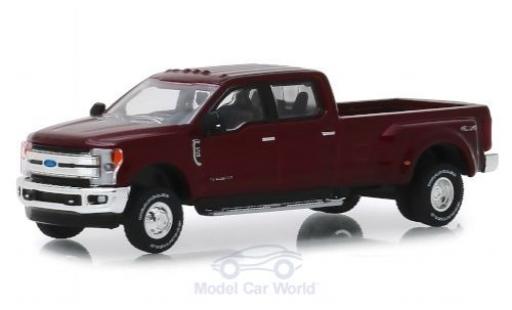 Coche miniatura Ford F-350 1/64 Greenlight Lariat rojo 2019 Ford F-350 1/64 Greenlight Lariat rojo 2019 coche miniatura