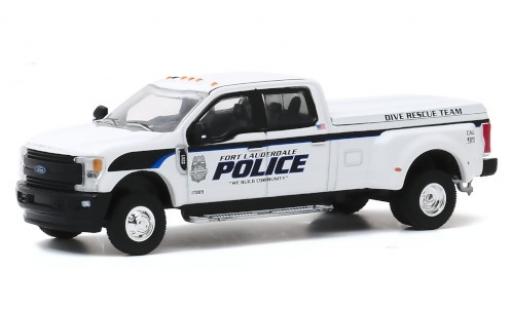 Coche miniatura Ford F-350 1/64 Greenlight Lariat Fort Lauderdale Police 2019 Dive Rescue Team Ford F-350 1/64 Greenlight Lariat Fort Lauderdale Police 2019 Dive Rescue Team coche miniatura