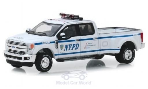 Coche miniatura Ford F-350 1/64 Greenlight Lariat NYPD 2019 Ford F-350 1/64 Greenlight Lariat NYPD 2019 coche miniatura