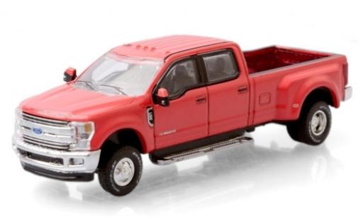 Coche miniatura Ford F-350 1/64 Greenlight Lariat rojo 2019 Ford F-350 1/64 Greenlight Lariat rojo 2019 coche miniatura