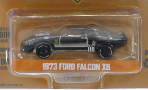 Ford Falcon 1/64 Greenlight XB chrom/negro The Last of the V8 Interceptors Madmax 1973 coche miniatura