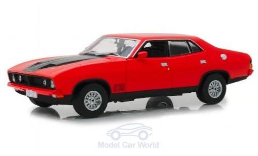 Ford Falcon 1/18 Greenlight XB GT 351 4-Door Saloon rojo/matt-negro RHD 1974 coche miniatura