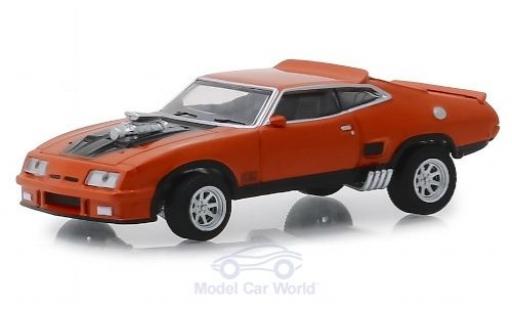 Ford Falcon 1/64 Greenlight XB naranja/negro 1973 coche miniatura