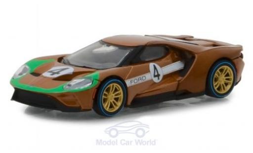 Coche miniatura Ford GT 1/64 Greenlight 2017 1966 40 MKII Tribute #4 Ford GT 1/64 Greenlight 2017 1966 40 MKII Tribute #4 coche miniatura