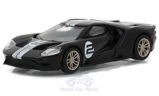 Coche miniatura Ford GT 1/64 Greenlight negro 2017 1966 #2 40 Mk II Tribute Ford GT 1/64 Greenlight negro 2017 1966 #2 40 Mk II Tribute coche miniatura