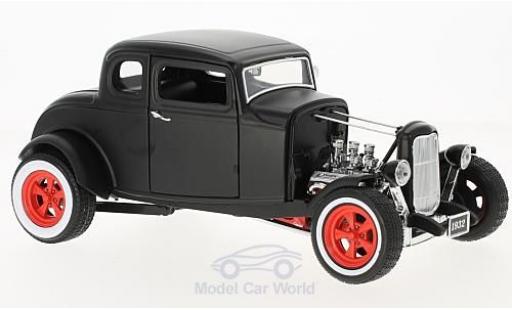 Coche miniatura Ford Hot Rod 1/18 Greenlight Custom matt-negro 1932 Ford Hot Rod 1/18 Greenlight Custom matt-negro 1932 coche miniatura