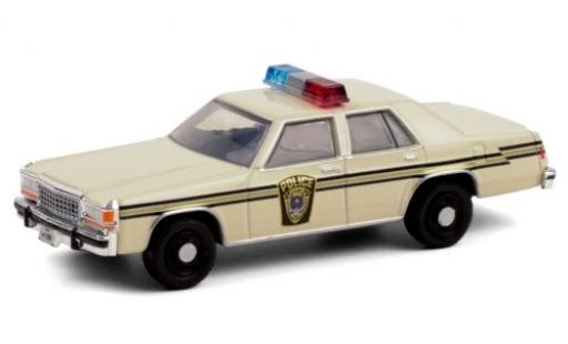 Ford LTD 1/64 Greenlight Crown Victoria Ardis MD Police 1983 The X-Files (TV s�rie 1993-2000) Akte X coche miniatura