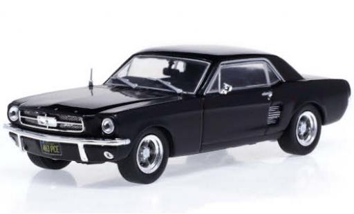 Ford Mustang 1/43 Greenlight Coupe matt-negro 1967 Creed (2015) coche miniatura