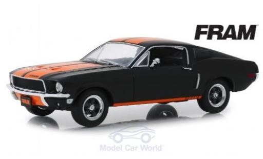 Coche miniatura Ford Mustang 1/24 Greenlight Fastback FRAM 1968 Ford Mustang 1/24 Greenlight Fastback FRAM 1968 coche miniatura