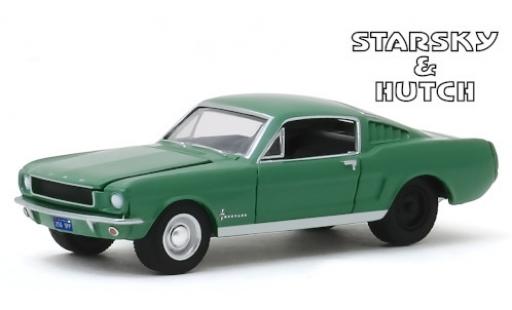 Coche miniatura Ford Mustang 1/64 Greenlight Fastback verde Starsky & Hutch 1966 Ford Mustang 1/64 Greenlight Fastback verde Starsky & Hutch 1966 coche miniatura