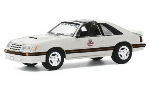 Ford Mustang 1/64 Greenlight GP Detroit 1979 1982 Official Pace Car coche miniatura