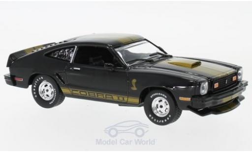 Coche miniatura Ford Mustang 1/43 Greenlight II Cobra II negro/gold 1977 Ford Mustang 1/43 Greenlight II Cobra II negro/gold 1977 coche miniatura