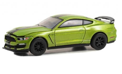 Coche miniatura Shelby GT 350 1/64 Greenlight Ford Mustang R metallise grün 2020 1:64 Shelby GT 350 1/64 Greenlight Ford Mustang R metallise grün 2020 1:64 coche miniatura