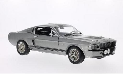 Coche miniatura Shelby GT 500 1/18 Greenlight Ford Mustang metallise grau Gone in 60 Seconds 1967 1:18 Shelby GT 500 1/18 Greenlight Ford Mustang metallise grau Gone in 60 Seconds 1967 1:18 coche miniatura
