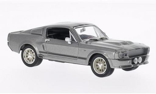 Coche miniatura Ford Mustang 1/43 Greenlight Shelby GT500 Eleanor metalico gris/negro 1967 Gone in 60 Seconds Ford Mustang 1/43 Greenlight Shelby GT500 Eleanor metalico gris/negro 1967 Gone in 60 Seconds coche miniatura