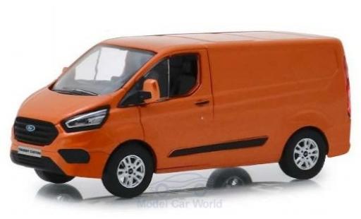 Coche miniatura Ford Transit 1/43 Greenlight Custom (V362) MCA Sport metalico naranja 2018 Ford Transit 1/43 Greenlight Custom (V362) MCA Sport metalico naranja 2018 coche miniatura