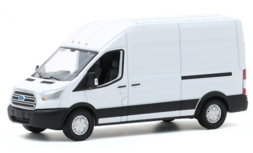 Ford Transit 1/64 Greenlight HD Kasten blanco 2015 coche miniatura