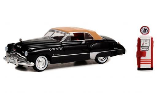 Coche miniatura Buick Roadmaster 1/64 Greenlight Convertible negro/beige 1949 Buick Roadmaster 1/64 Greenlight Convertible negro/beige 1949 coche miniatura