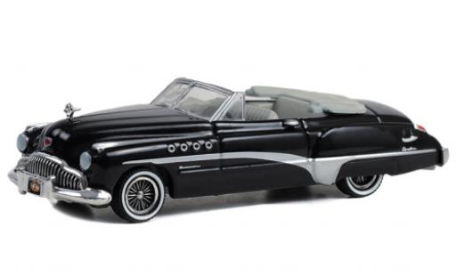 Coche miniatura Buick Roadmaster 1/64 Greenlight Rivera Convertible negro 1949 Buick Roadmaster 1/64 Greenlight Rivera Convertible negro 1949 coche miniatura