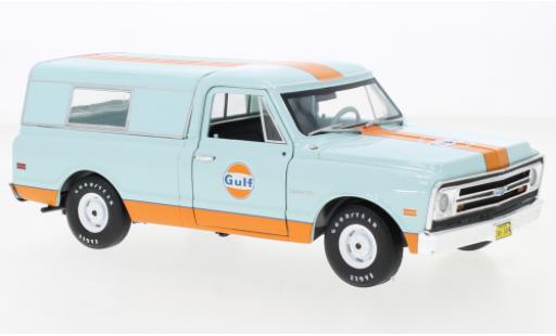 Coche miniatura Chevrolet C-10 1/24 Greenlight Gulf Oil 1968 Chevrolet C-10 1/24 Greenlight Gulf Oil 1968 coche miniatura