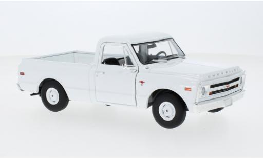 Coche miniatura Chevrolet C-10 1/24 Greenlight Pick Up blanche Starsky & Hutch 1968 Chevrolet C-10 1/24 Greenlight Pick Up blanche Starsky & Hutch 1968 coche miniatura