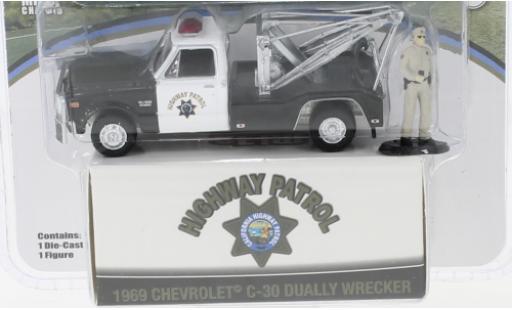 Coche miniatura Chevrolet C-30 1/64 Greenlight Abschleppwagen Highway Patrol 1969 Chevrolet C-30 1/64 Greenlight Abschleppwagen Highway Patrol 1969 coche miniatura